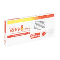Elev8 25mg 10 Tablets Elev8 25mg 10 Tablets